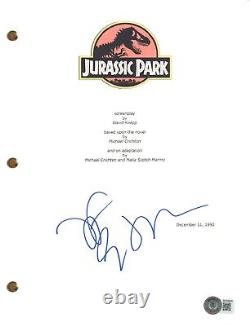 Jeff Goldblum Signed Autograph Jurassic Park Movie Script Screenplay Beckett COA