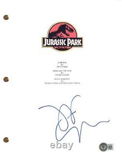 Jeff Goldblum Signed Autograph Jurassic Park Movie Script Screenplay Beckett COA