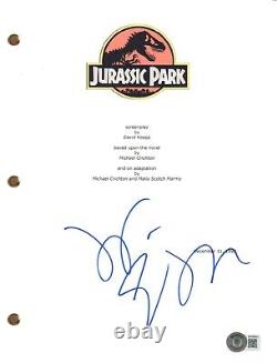 Jeff Goldblum Signed Autograph Jurassic Park Movie Script Screenplay Beckett COA