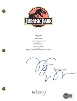 Jeff Goldblum Signed Autograph Jurassic Park Movie Script Screenplay Beckett COA