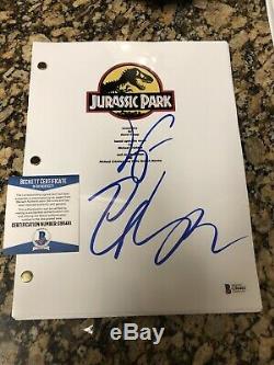 Jeff Goldblum Signed Autographed JURASSIC PARK Full Movie Script Screenplay