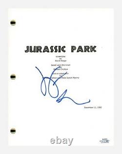 Jeff Goldblum Signed Autographed JURASSIC PARK Movie Script Screenplay ACOA COA