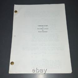 Jennifer Eight 1992 Movie Script Uma Thurman Neo Noir Thriller Marked Draft COA