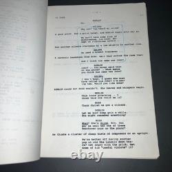 Jennifer Eight 1992 Movie Script Uma Thurman Neo Noir Thriller Marked Draft COA