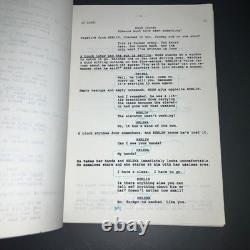 Jennifer Eight 1992 Movie Script Uma Thurman Neo Noir Thriller Marked Draft COA
