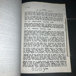 Jennifer Eight 1992 Movie Script Uma Thurman Neo Noir Thriller Marked Draft COA