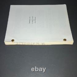 Jennifer Eight 1992 Movie Script Uma Thurman Neo Noir Thriller Marked Draft COA