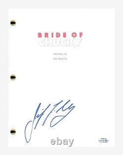 Jennifer Tilly Signed Autographed BRIDE OF CHUCKY Movie Script ACOA COA