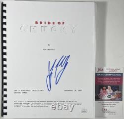 Jennifer Tilly Signed Bride Of Chucky Complete Movie Script Autograph JSA COA