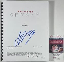 Jennifer Tilly Signed Bride Of Chucky Complete Movie Script Autograph JSA COA