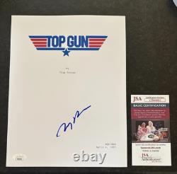 Jerry Bruckheimer Signed Autograph Top Gun Movie Script Cover Jsa Coa Director