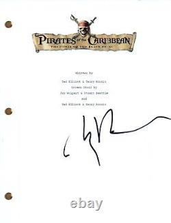 Jerry Bruckheimer Signed Pirates of the Caribbean Movie Script Screenplay COA