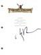 Jerry Bruckheimer Signed Pirates Of The Caribbean Movie Script Screenplay Coa