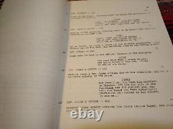 Jerry Maguire Original Movie Script Cameron Crowe 1995 Tom Cruise Memoribilia