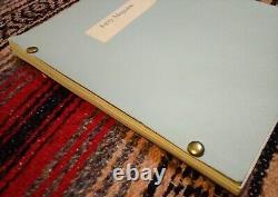 Jerry Maguire Original Movie Script Cameron Crowe 1995 Tom Cruise Memoribilia