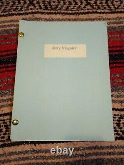 Jerry Maguire Original Movie Script Cameron Crowe 1995 Tom Cruise Memoribilia