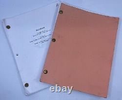 Joe Johnston ROCKETEER 1989 Original 2nd Draft Film Script 2 Copies RARE