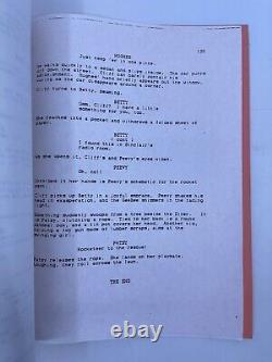 Joe Johnston ROCKETEER 1989 Original 2nd Draft Film Script 2 Copies RARE
