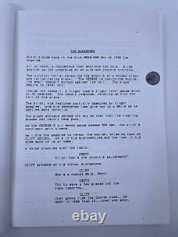 Joe Johnston ROCKETEER 1989 Original 2nd Draft Film Script 2 Copies RARE