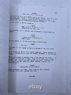 Joe Johnston ROCKETEER 1989 Original 2nd Draft Film Script 2 Copies RARE