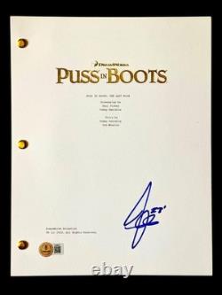 Joel Crawford signed Puss in Boots full movie script autograph (B) Beckett BAS Joel Crawford signed Puss in Boots full movie script autograph (B) Beckett BAS