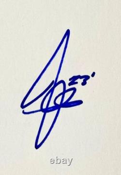 Joel Crawford signed Puss in Boots full movie script autograph (B) Beckett BAS Joel Crawford signed Puss in Boots full movie script autograph (B) Beckett BAS