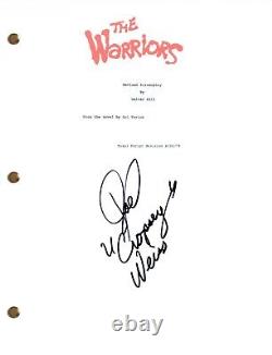 Joel Weiss THE WARRIORS Signed Autographed Movie Script Full Screenplay COA