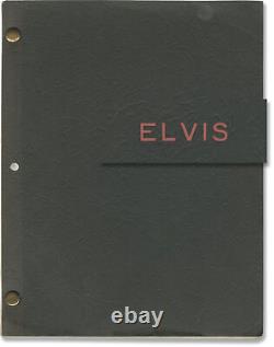 John Carpenter ELVIS ELVIS THE MOVIE Original screenplay for the 1979 #150583