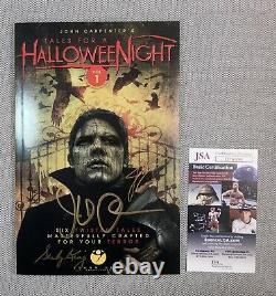 John Carpenter JSA signed Halloween Comic Book 1 Michael Myers 1978 Movie