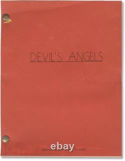 John Cassavetes DEVIL'S ANGELS Original screenplay for the 1967 film #154165