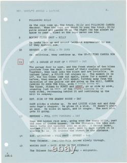 John Cassavetes DEVIL'S ANGELS Original screenplay for the 1967 film #154165