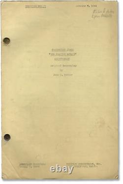 John English PHANTOM SPEAKS Original screenplay for the 1945 film 1944 #146004