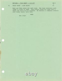 John McTiernan DIE HARD Original screenplay for the 1988 film 1987 #159952