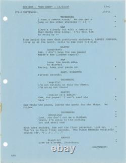 John McTiernan DIE HARD Original screenplay for the 1988 film 1987 #159952
