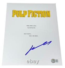 John Travolta Signed Autograph Pulp Fiction Film Script Screenplay Beckett BAS