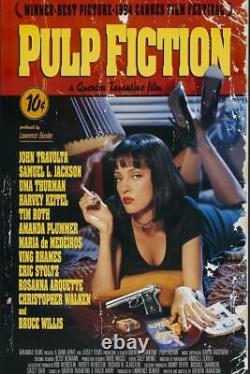 John Travolta Signed Pulp Fiction Full Movie Script (Beckett COA) Vincent Vega
