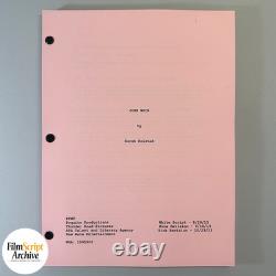 John Wick Screenplay 2014 Pink Revisions Movie Script Keanu Reeves Thunder Road