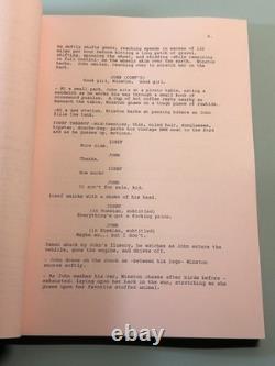 John Wick Screenplay 2014 Pink Revisions Movie Script Keanu Reeves Thunder Road