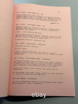 John Wick Screenplay 2014 Pink Revisions Movie Script Keanu Reeves Thunder Road
