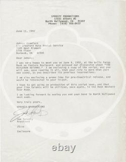 Johnny Crawford RIFLEMAN RETURNS Original screenplay for an unproduced #152108
