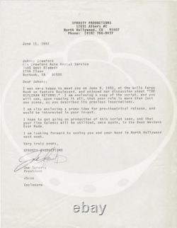 Johnny Crawford RIFLEMAN RETURNS Original screenplay for an unproduced #152108