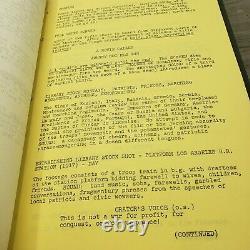 Johnny Got His Gun Original Movie Script