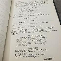 Johnny Got His Gun Original Movie Script