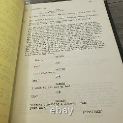 Johnny Got His Gun Original Movie Script