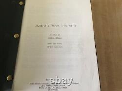 Johnny Got His Gun original movie script