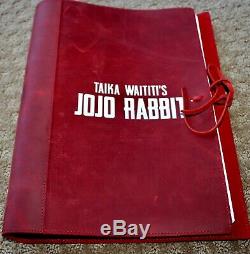 Jojo Rabbit Movie Sam Rockwell Signed Autograph Screenplay Script Fyc For Your