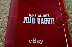 Jojo Rabbit Movie Sam Rockwell Signed Autograph Screenplay Script Fyc For Your