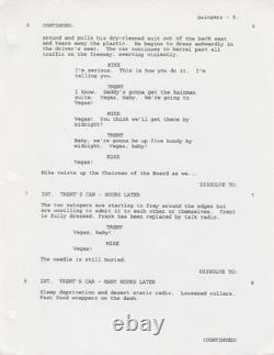 Jon Favreau SWINGERS Original screenplay for the 1996 film 1995 #171958