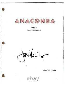 Jon Voight ANACONDA Signed Autographed Full Movie Script Screenplay Horror COA