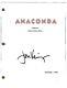 Jon Voight Anaconda Signed Autographed Full Movie Script Screenplay Horror Coa